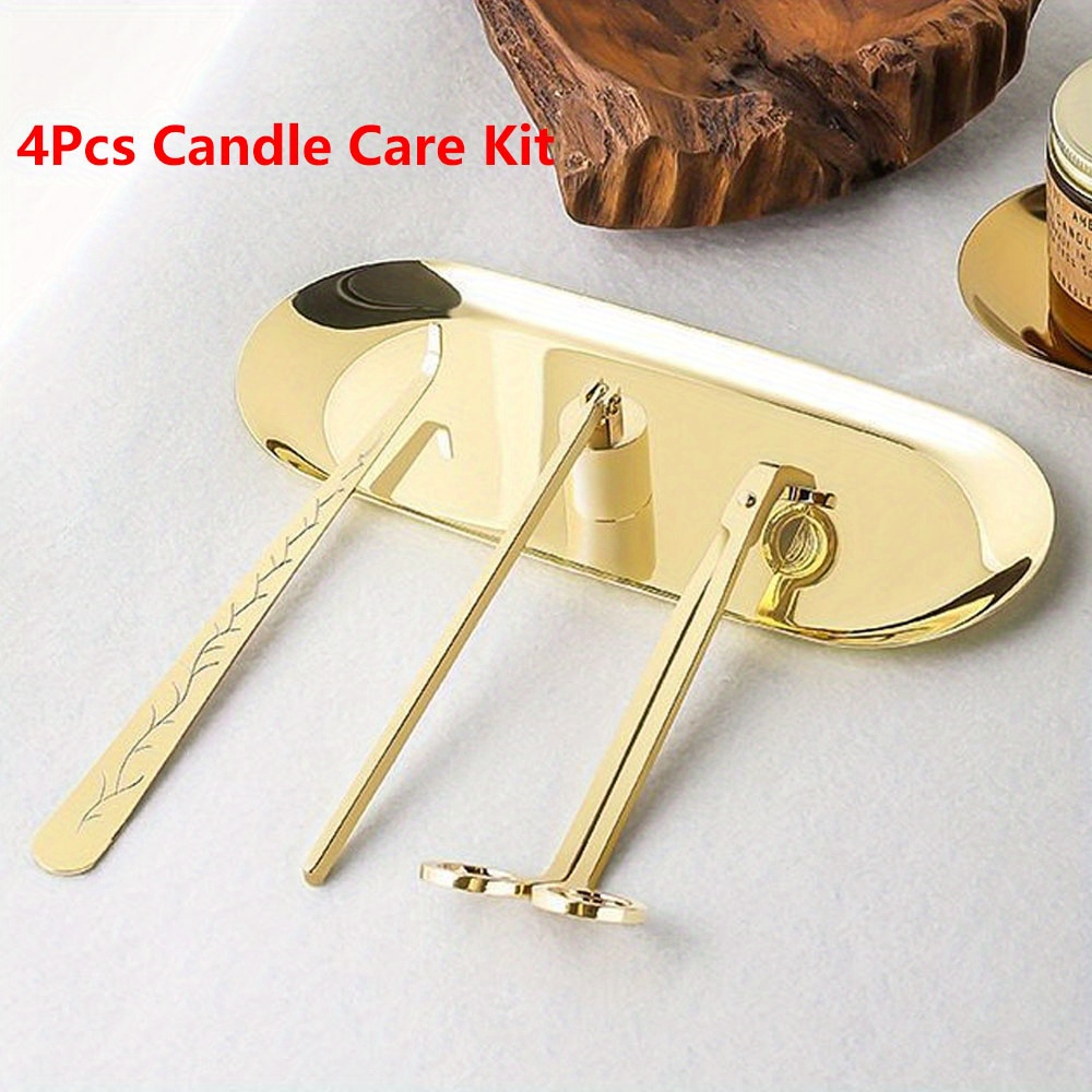 4 개/대 럭셔리 캔들 케어 키트 스테인레스 스틸 심지 - Home Barbershop 리뷰 및 가격