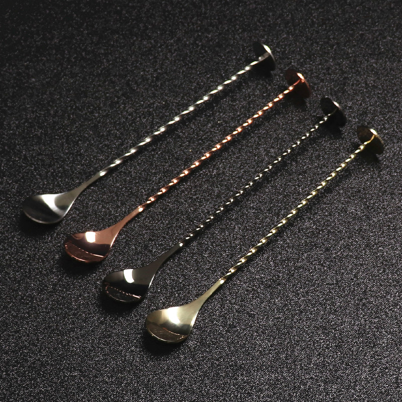 스테인리스 스틸 칵테일 바 나선형 패턴 음료 셰이커 머 - Bar Spoon Twisted 리뷰 및 가격