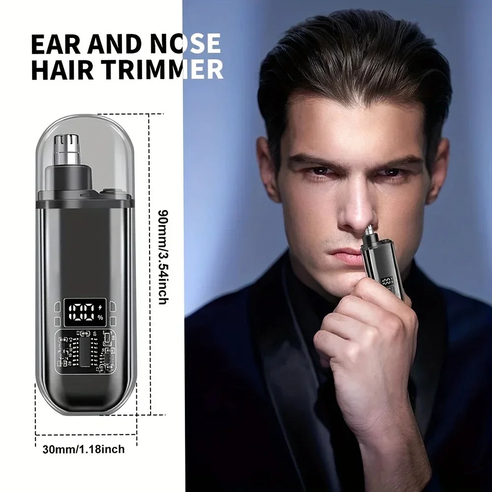 남성용 코 귀털 트리머 USB 고속 충전 휴대용 컴팩트 - Home Barbershop 리뷰 및 가격